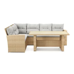James Loungegrupp Utomhus Vänster– 5-sits Soffgrupp i Konstrotting*Comfort Garden