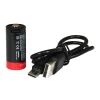 JC123R CR123 Uppladdningsbart Inkl. USB-C-Laddkabel*Japcell Online