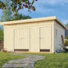 Kalle 13,5 m² Redskapsbod i Trä med Pulpettak*Palmako Hot