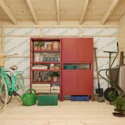 Kalle 13,5 m² Redskapsbod i Trä med Pulpettak*Palmako Hot