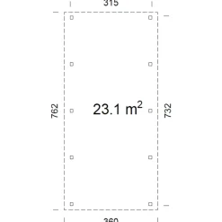 Karl 23,1 m2*Palmako Clearance