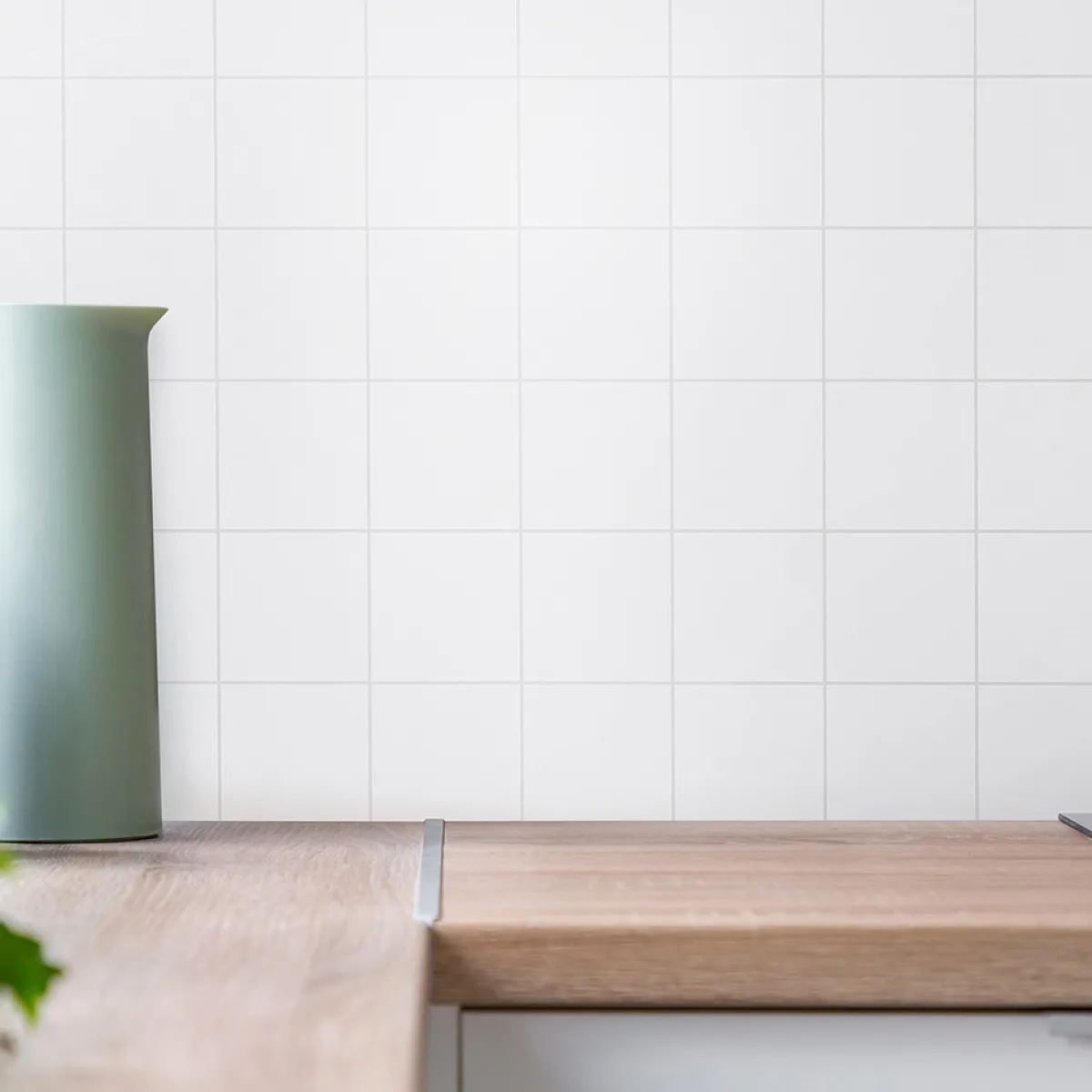 Kitchen Wall Vit Snö 10x10 cm*BerryAlloc New