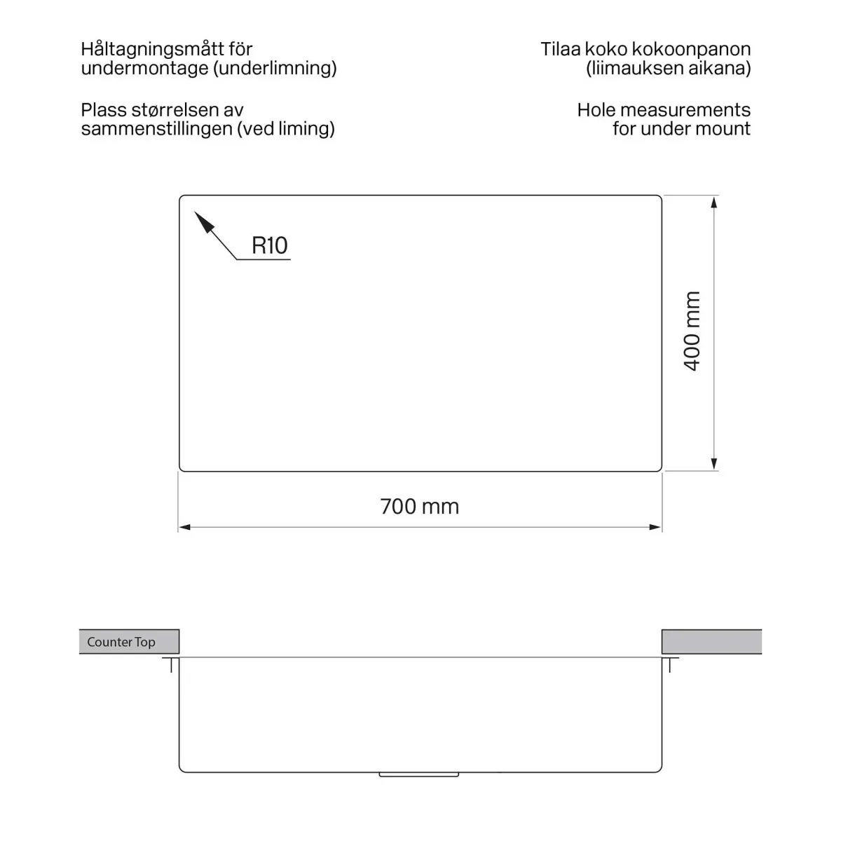 Köksblandare ARM887 och Diskho 8040*Tapwell Clearance