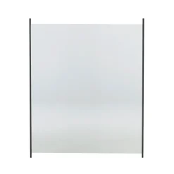 Klarglas med Aluminiumskena 1000 mm*Hortus New
