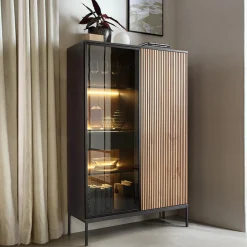 Klinkerville Glasdörr med Belysning*Scandinavian Choice Outlet