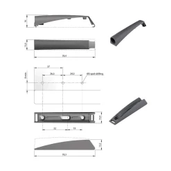 K-push Komplett med Magnet*Beslag Design Discount