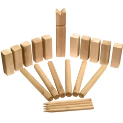 Kubb i Trä med Förvaringspåse*Home it Discount