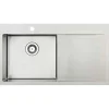 Kubus 900 L Soft Rostfri Enkel med Korgventil & Vattenlås*Lavabo