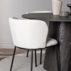 Lanzo Ø120 cm med 4 st Edina stolar*Venture Home Discount