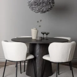 Lanzo Ø120 cm med 4 st Edina stolar*Venture Home Discount