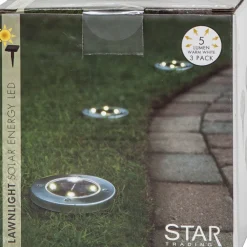 Lawnlight LED Utebelysning 3-pack*Star Trading