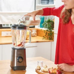 1,5L Borstat Stål 800W Multi-Speed & Pulsfunktioner*Black+Decker