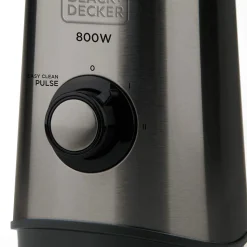 1,5L Borstat Stål 800W Multi-Speed & Pulsfunktioner*Black+Decker