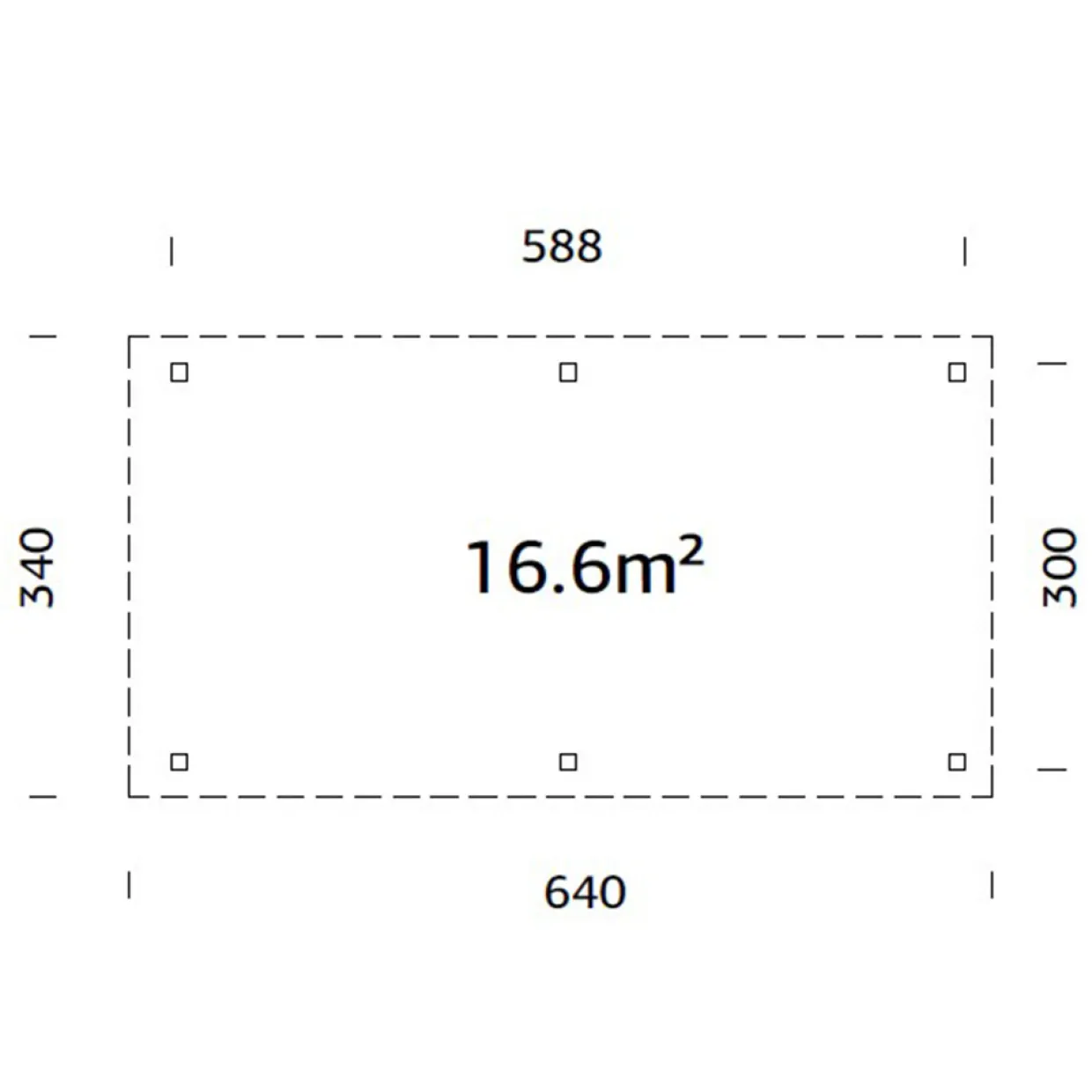 Lenna 16,6 m2