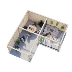 Lenna 24,9 m2 Set 411 Slide*Palmako Online