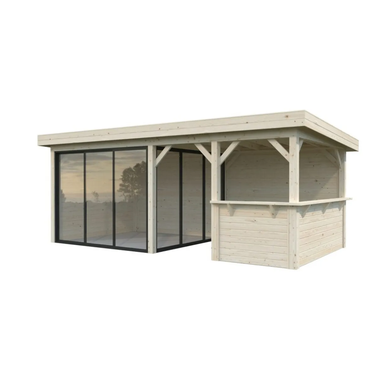 Lenna 16,6 m2 Set 407 Slide*Palmako New