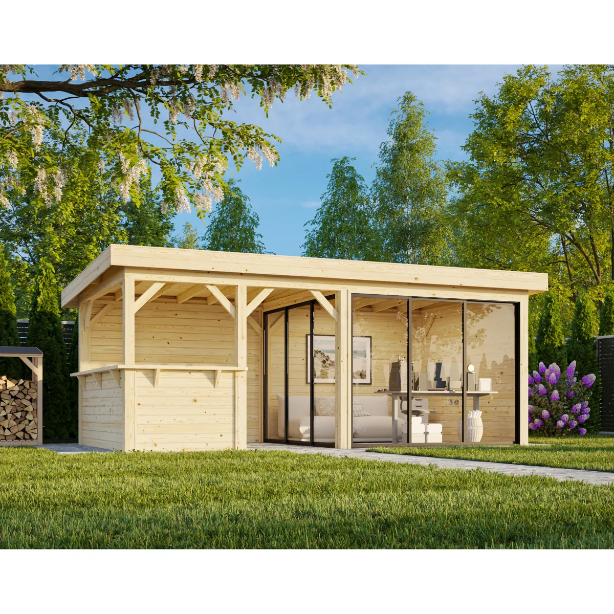Lenna 16,6 m2 Set 407 Slide*Palmako New