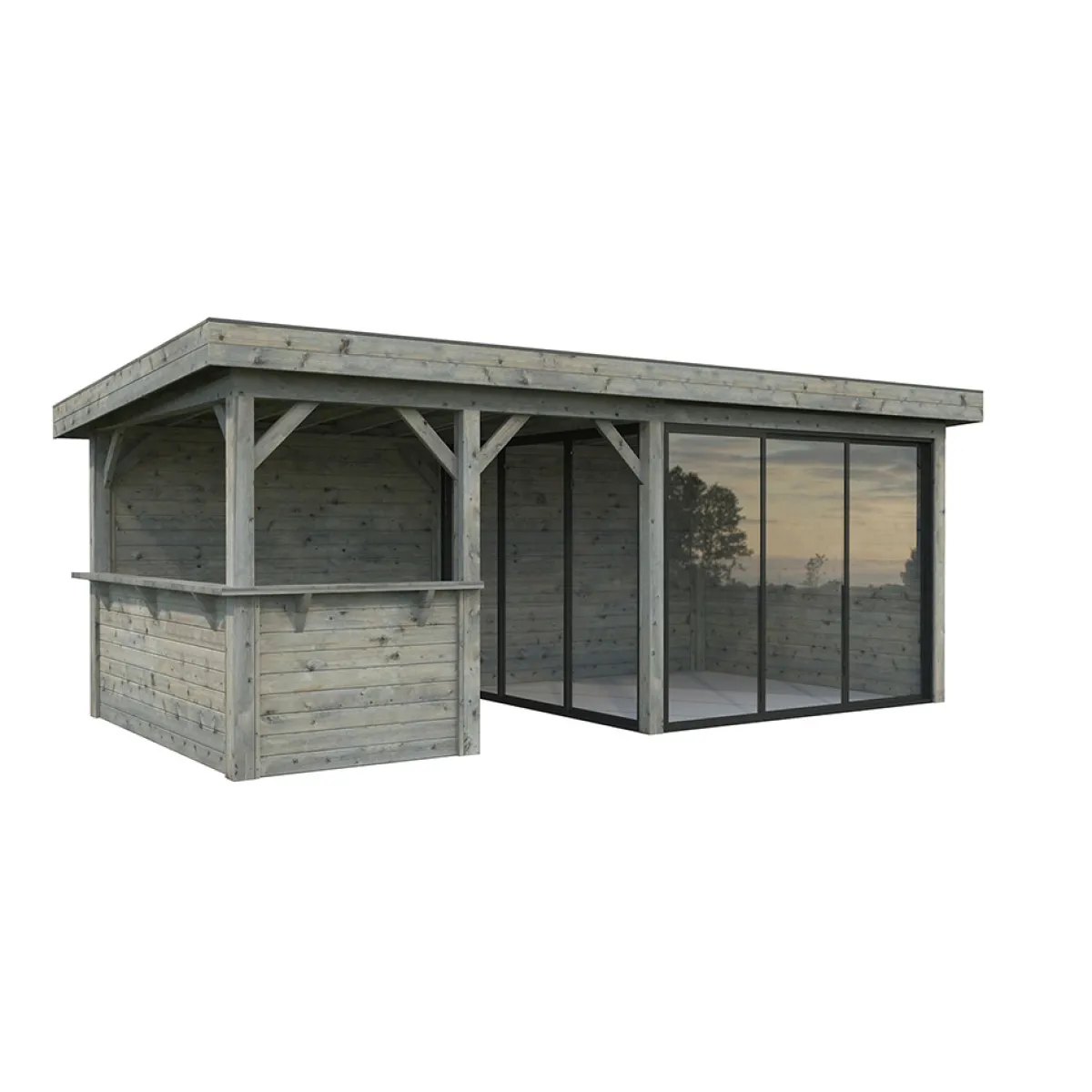 Lenna 16,6 m2 Set 407 Slide*Palmako New
