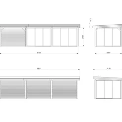 Lenna 24,9 m2 Set 418 Slide*Palmako Discount