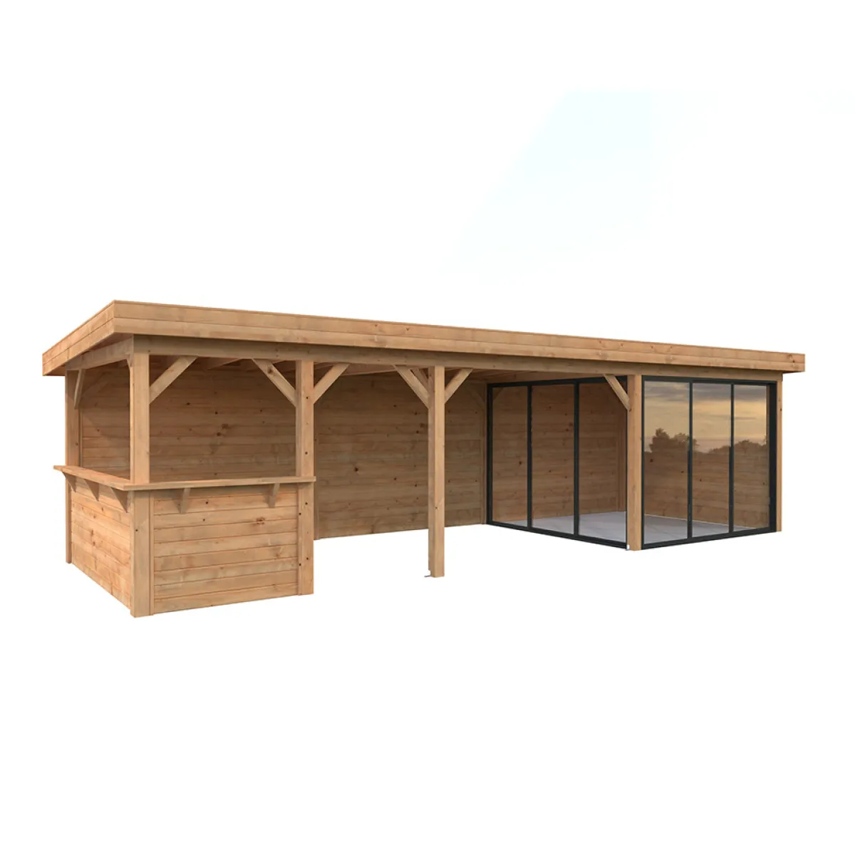 Lenna 24,9 m2 Set 415 Slide*Palmako Hot