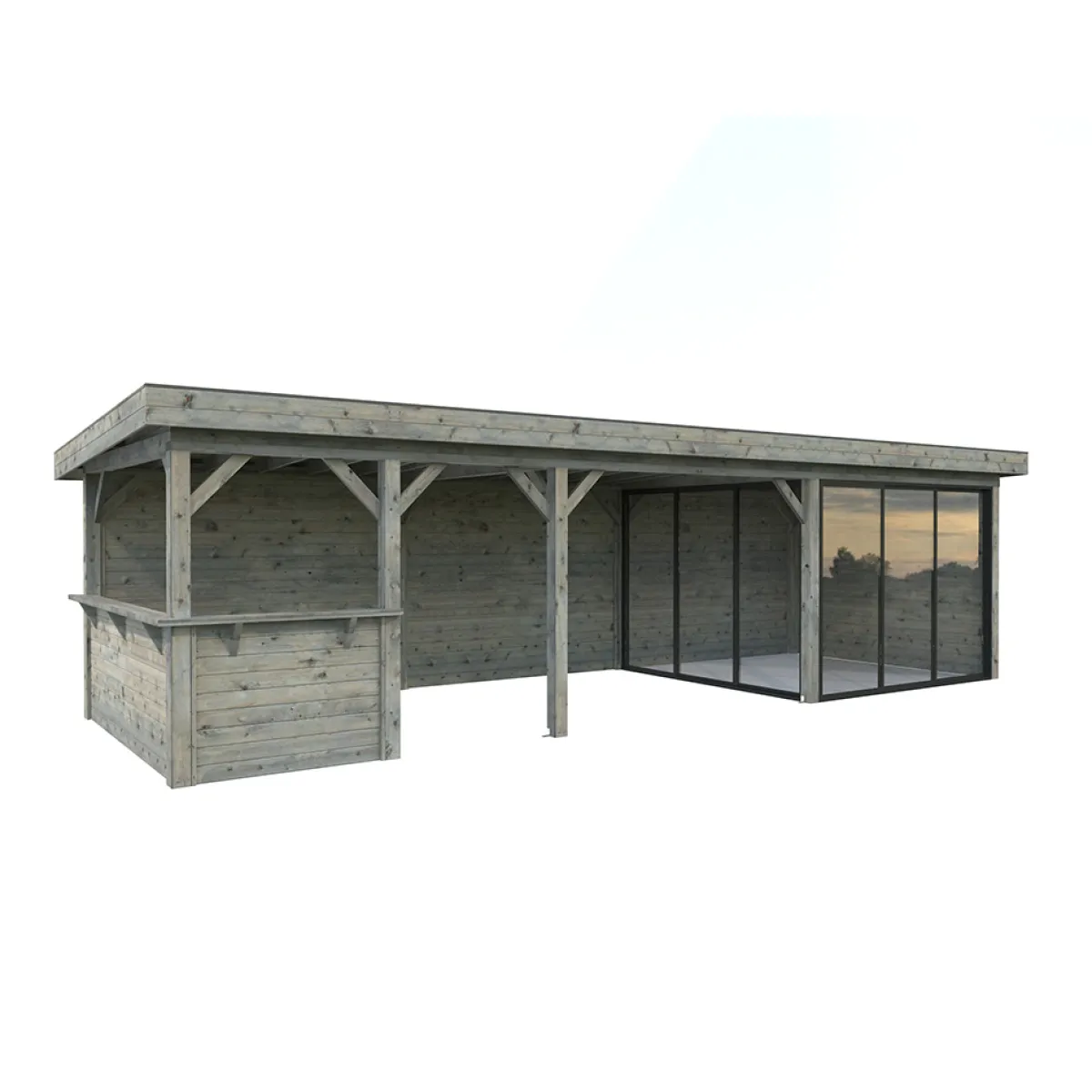 Lenna 24,9 m2 Set 415 Slide*Palmako Hot