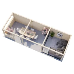 Lenna 24,9 m2 Set 415 Slide*Palmako Hot