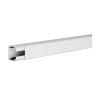 LF 40 x 40 mm 2 meter PVC Vit RAL 9016*Hager Best