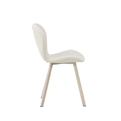 Lilja Beige Stol i Polyester/Linne 2 st*Venture Home Sale