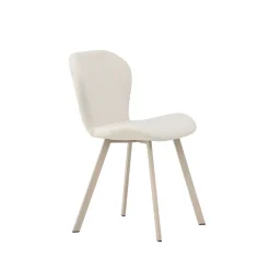 Lilja Beige Stol i Polyester/Linne 2 st*Venture Home Sale