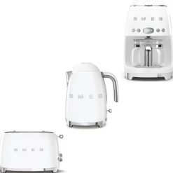 Lilla Brödrost, Vattenkokare & Kaffebryggare*Smeg Best