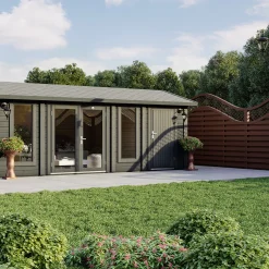 Lillevilla Kumpunen 18m² Komplett Stuga med Sadeltak*Luoman Hot