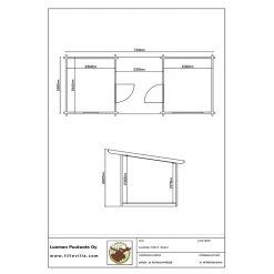 Lillevilla Kuovi 20,44 m2*Luoman Outlet