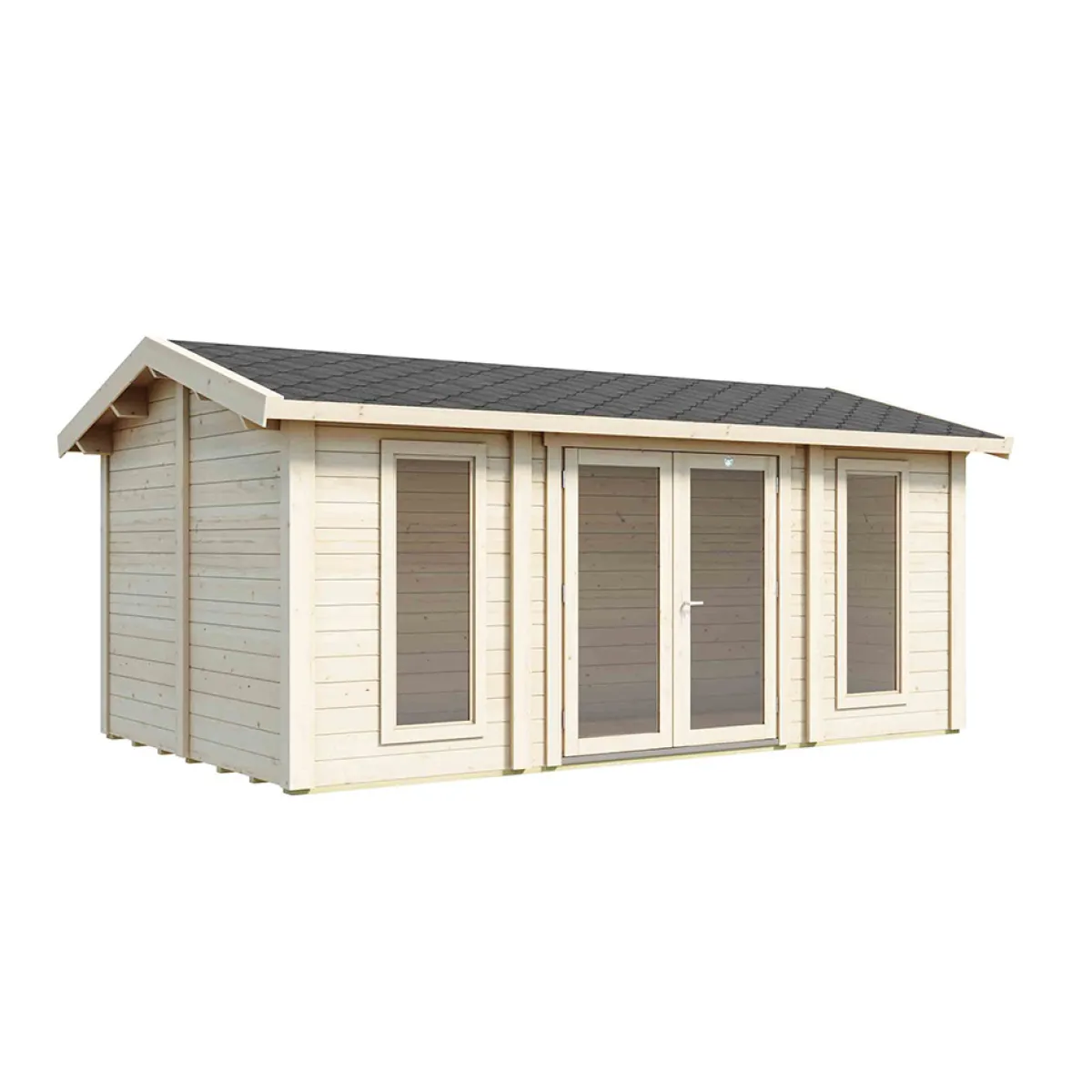 Lillevilla Pemu 15 m² Komplett Stuga med Sadeltak*Luoman Discount