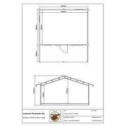 Lillevilla Ruokki 20 m2*Luoman Best
