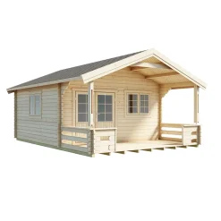 Lillevilla Saimaa 19,8 m² Komplett Stuga med Sadeltak*Luoman Clearance