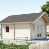 Lillevilla Teeri 28,5 m² Komplett Stuga med Sadeltak*Luoman Best