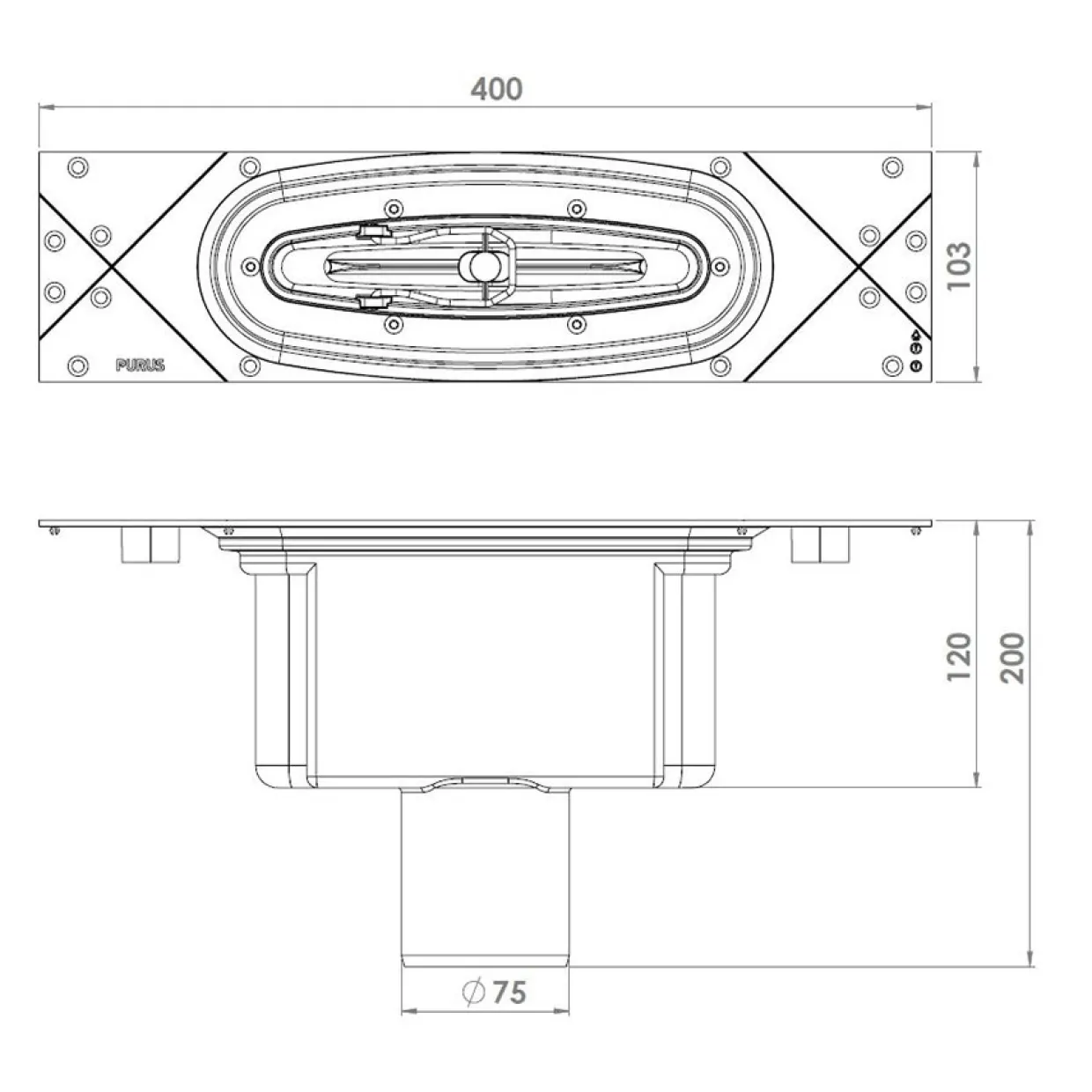 Line Premium Botten Ø75 mm