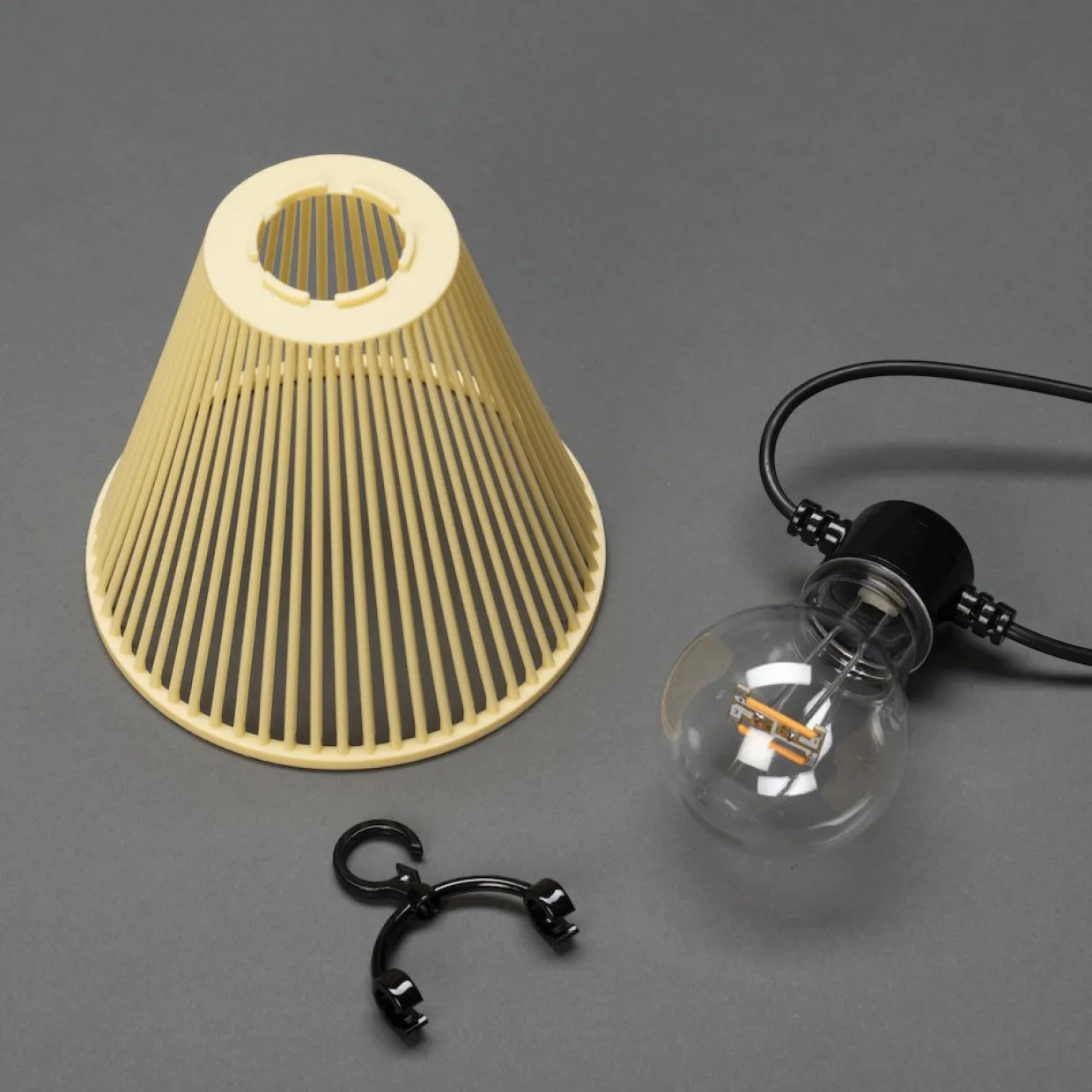 Ljusslinga E27 10 Amber LED