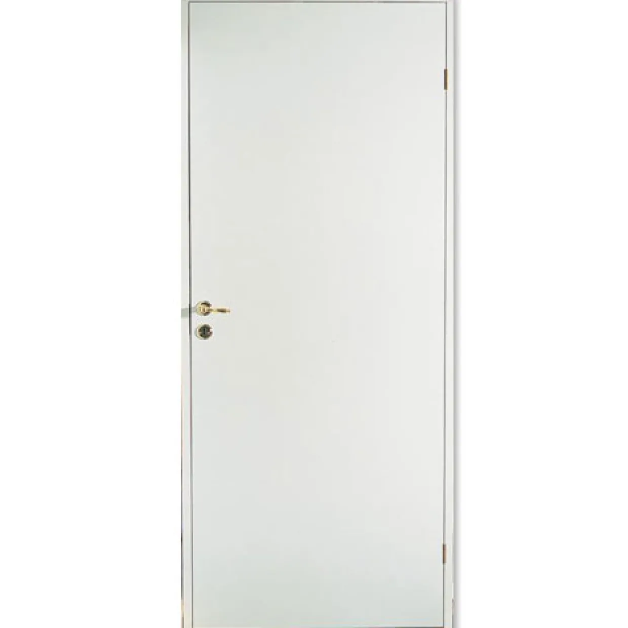 Lättdörr Vit Slät Gammal Standard