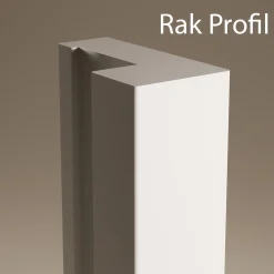 2-Luft Aluminiumbeklätt Trä 3-Glas