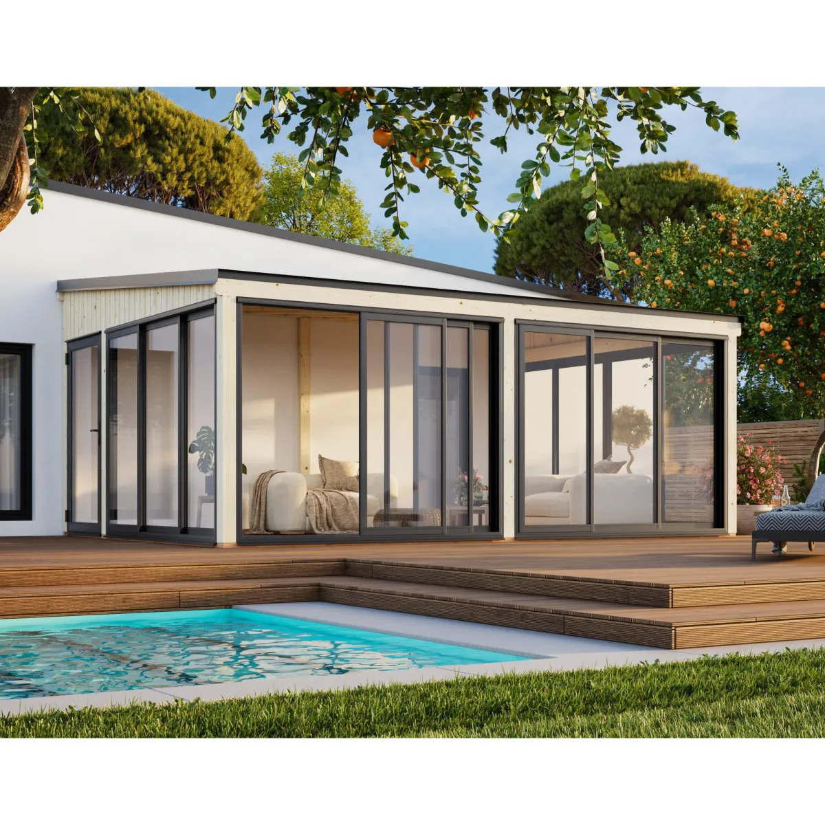 Lumi 24,5 m² (inv. 23,3 m²) Slide Plus*Palmako Online