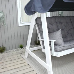 Malmö Dynset till Hammock med Hög Rygg, Grå*Baltic Garden Hot
