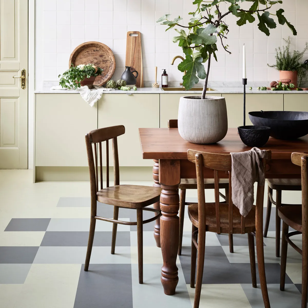 Marmoleum Click Cloudy Sand 30x30 cm*Forbo