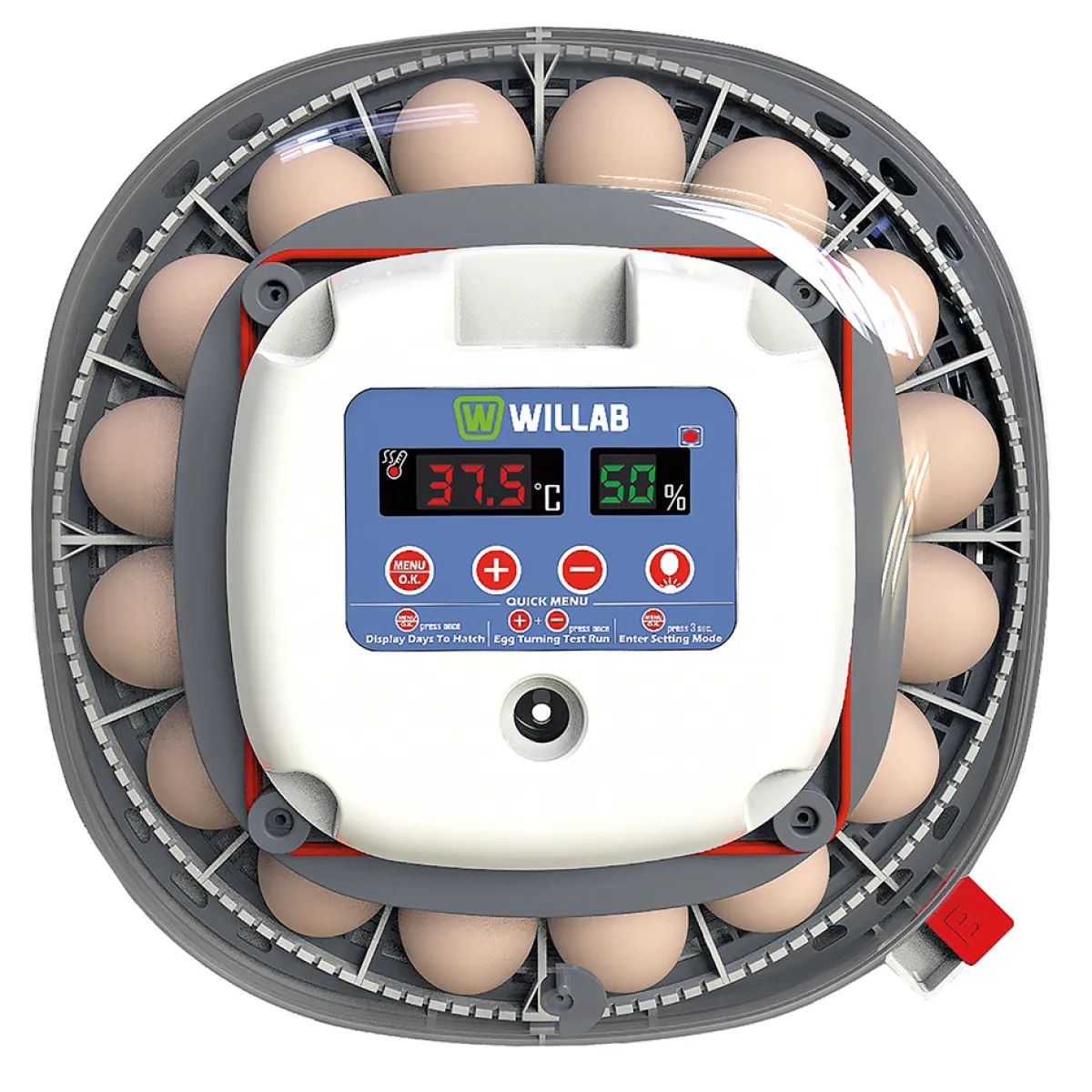 med Inbyggd Ägglampa*Willab Clearance