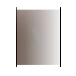 med Aluminiumskena Rökfärgat 80x100*Hortus Best