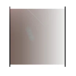 med Aluminiumskena Rökfärgat 100x100*Hortus Online