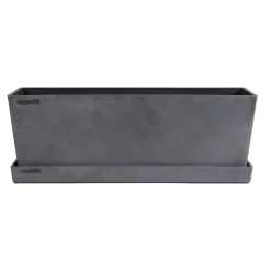 Michelangelo 50x15 Antracit Till Krukor*GreenLine Best