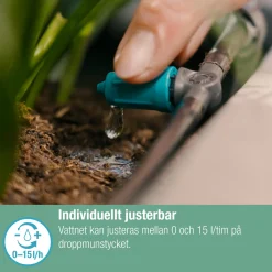 Micro-Drip Inline Ställbar*Gardena Online