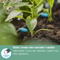 Micro-Drip Inline Ställbar*Gardena Online