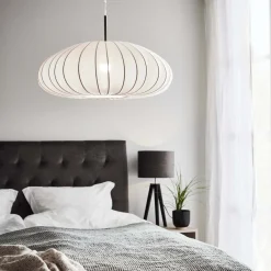 Mist Vit Pendel i Stål*Markslöjd Best
